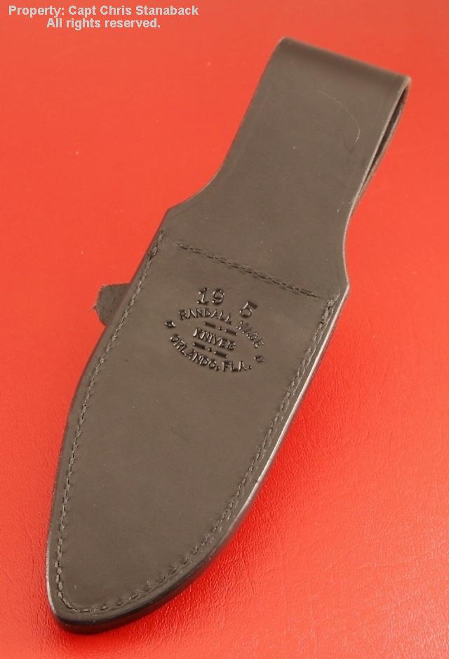 Randall Model #19-5 inch, in Lignum Vitae