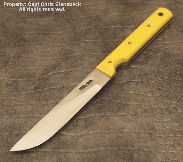 Randall Model #10-5 inch, with Yellow handle!!