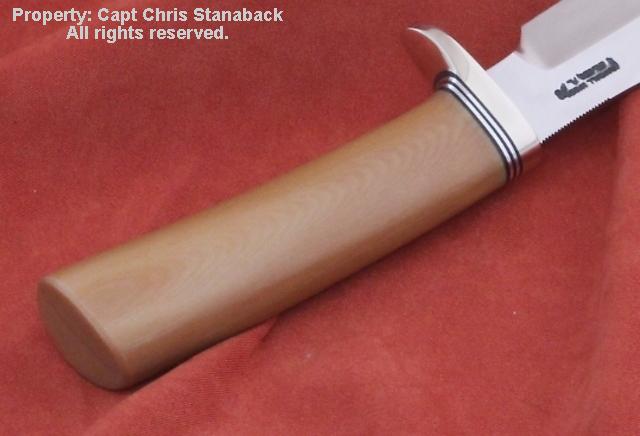 Randall Model #8-4 inch Bone Linen! (CCCC)