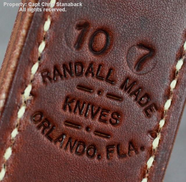  Randall Model #10-7 in my bone linen!!