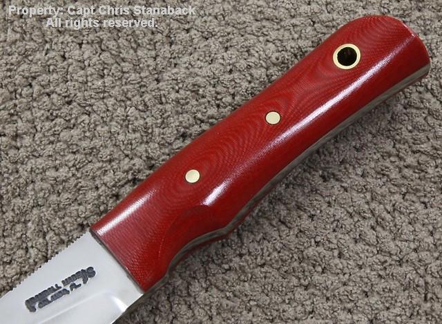 Randall Model #10-3-DROP POINT-RED!!