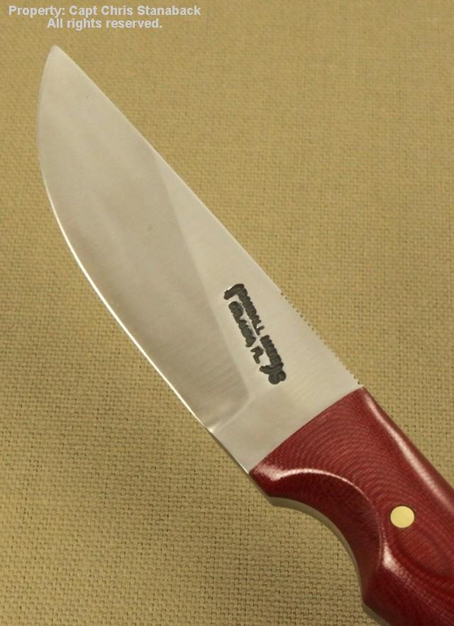 Randall Model #10-3 inch, in Red Coral Micarta!!
