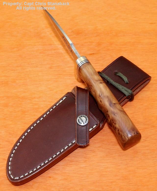Randall Model #11-4 inch, Killer wood!!