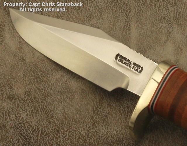 Randall Model #8-4 inch-FULL TANG IN LEATHER!
