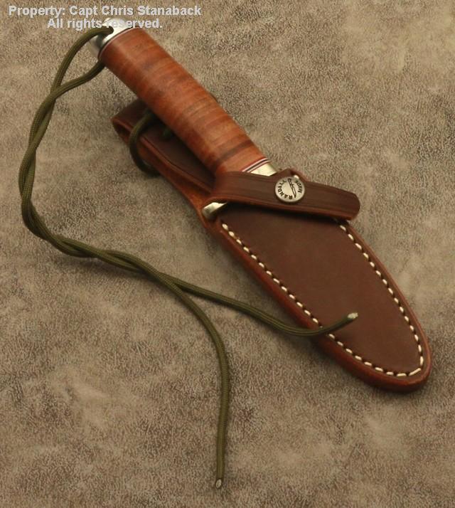 Randall Model #8-4 inch-FULL TANG IN LEATHER!