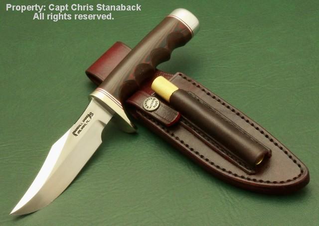 Randall 'STANABACK SPECIAL' in Red & Blue micarta!!