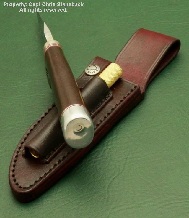 Randall 'STANABACK SPECIAL' in Red & Blue micarta!!