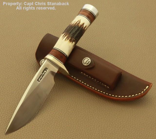 Randall Model #25-5 inch, TRAPPER with Killer Stag!