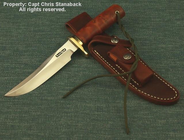 Randall Model #12-6 inch- LITTLE BEAR BOWIE-Dressed-up!