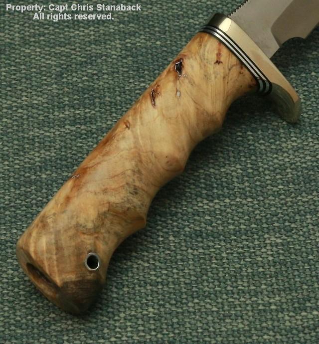 Randall STANABACK SPECIAL-4 5/8 inch, in NATURAL Buckeye!!!