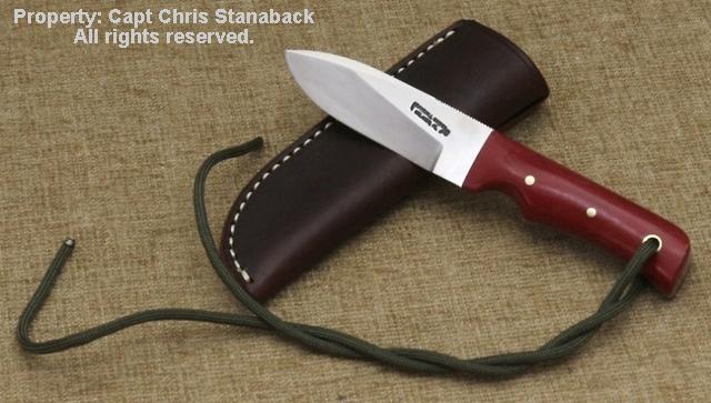 Randall Model #10-3 inch Drop Point-RED!