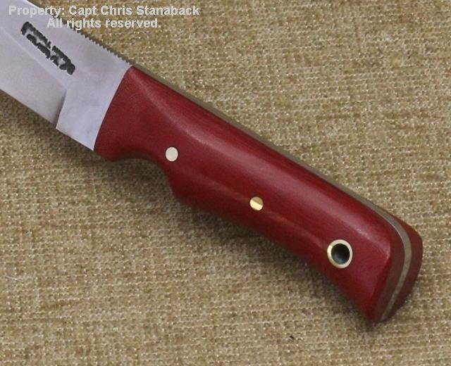 Randall Model #10-3 inch Drop Point-RED!