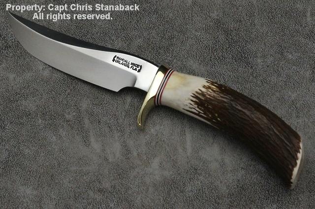 Randall Model #3-5 inch with way-cool STAG!!