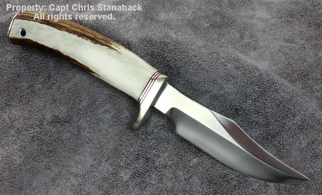 Stanaback Special 4 5/8 inch / Slabbed Side Stag!!